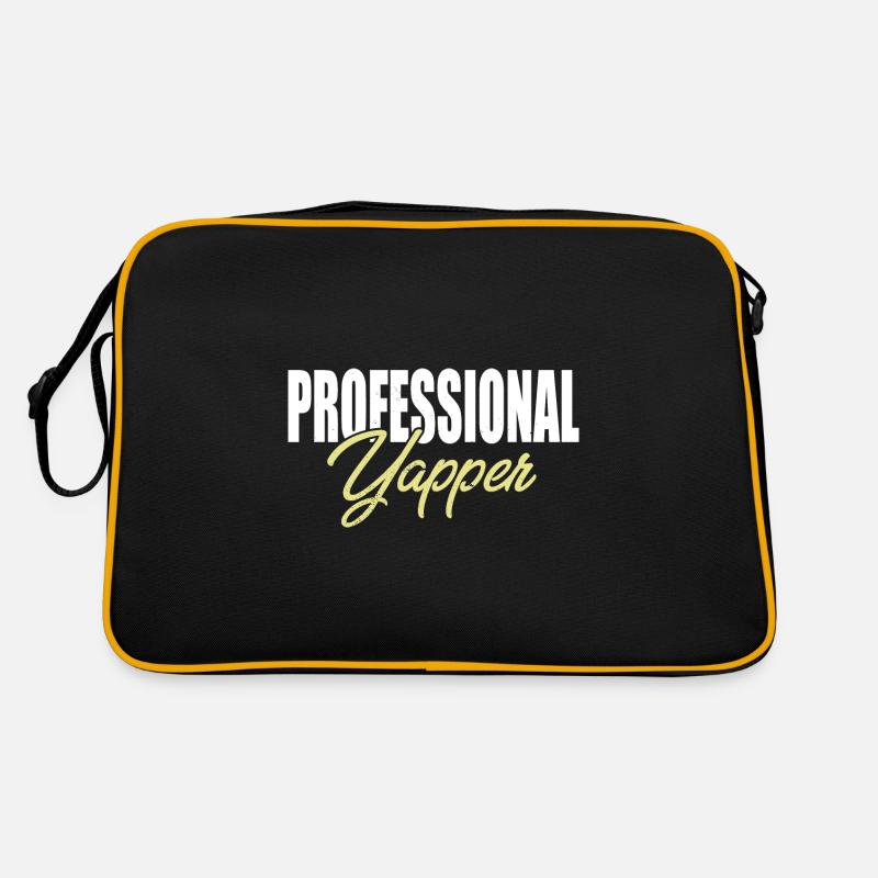 Professional Yapper Fluent In Yapanese Slang Retro Tasche