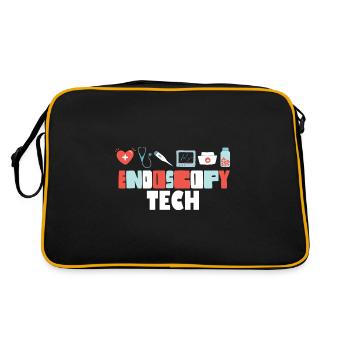 Endoscopy Tech Proud Registered Gastro Nurse Squad - Sac Retro - noir/or - Dos