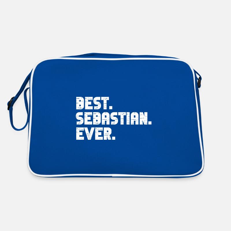 Bester Sebastian Ever Freund Geschenk Spruch Retro Tasche