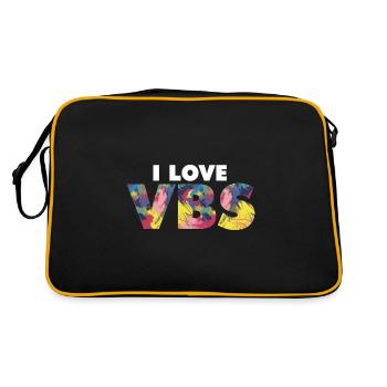 J’aime VBS Vacation Bible School Crew Church - Sac Retro - noir/or - Dos