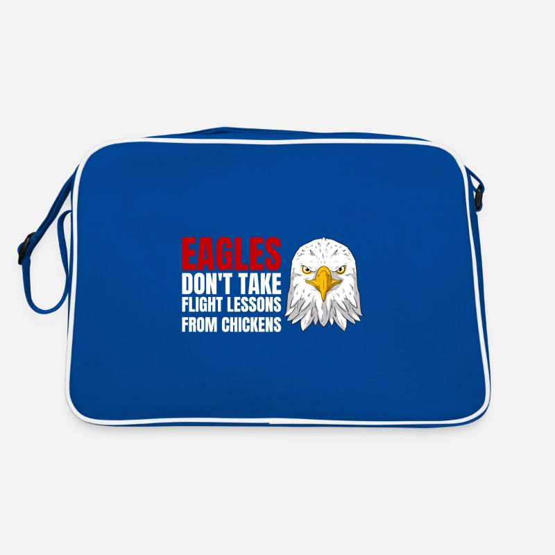 Les aigles ne prennent pas de leçons de vol des poulets Sac Retro