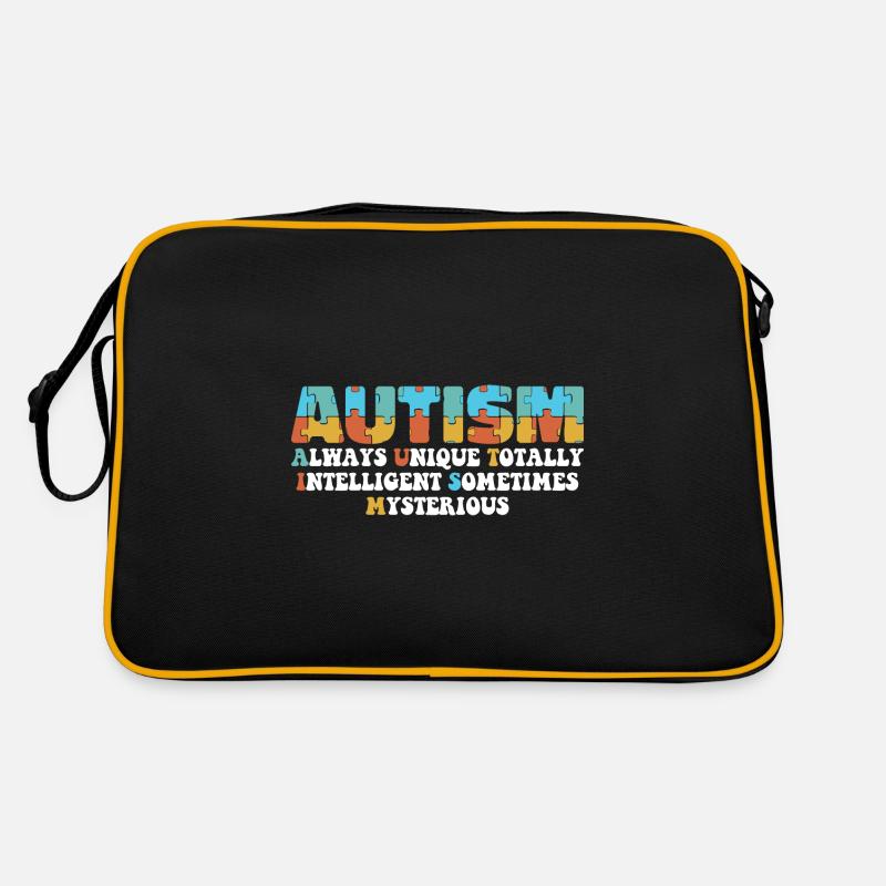 Puzzle du mois de sensibilisation à l’autisme toujours unique et Sac Retro