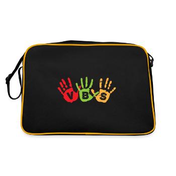 Équipage de l’école biblique de vacances VBS Camp Aquarelle - Sac Retro - noir/or - Dos