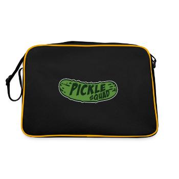 Soutien émotionnel Cornichon Soutien Ami - Sac Retro - noir/or - Dos