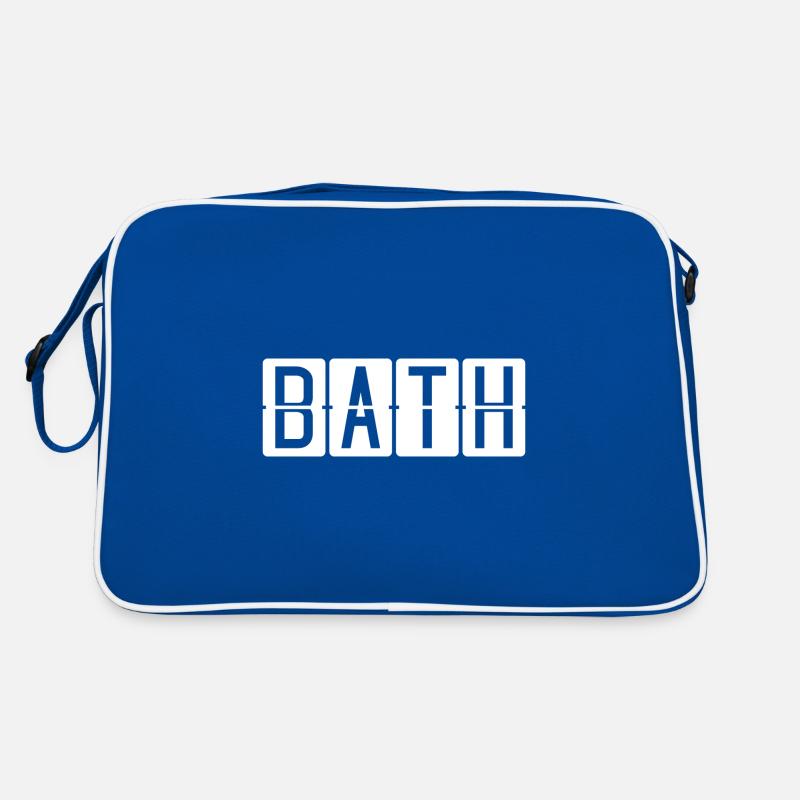 Bath Flughafentafel Retro Tasche