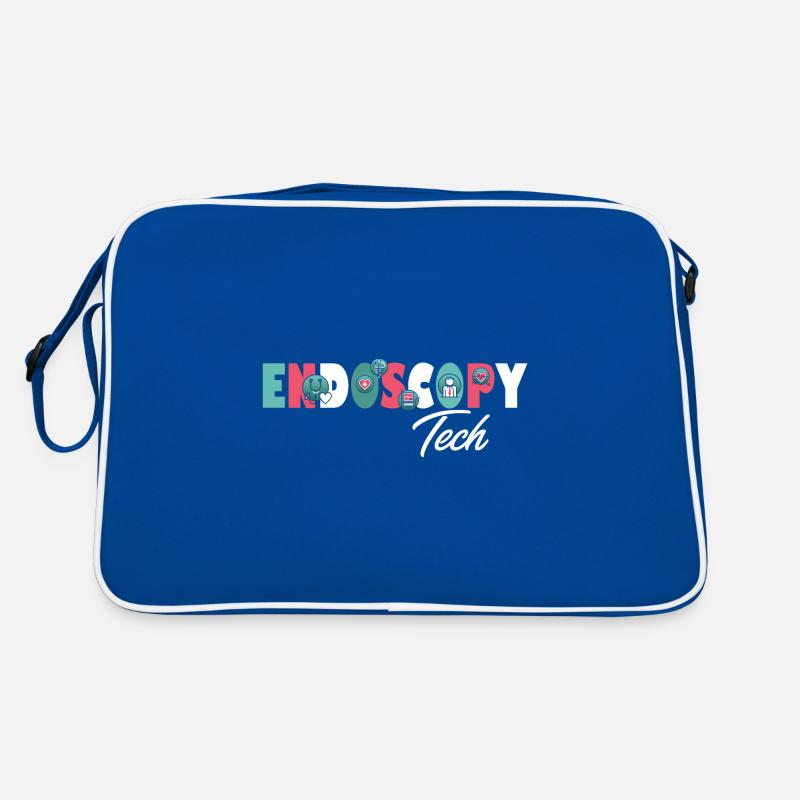 Unique Endoscopy Nurse and Gastro Squad Designs Retro Tasche