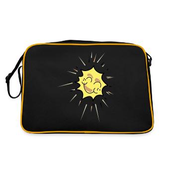 Journées ensoleillées - Sac Retro - noir/or - Dos