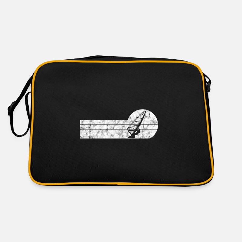 Windsurfen Retro Windsurfing Windsurfer Surfen Retro Tasche