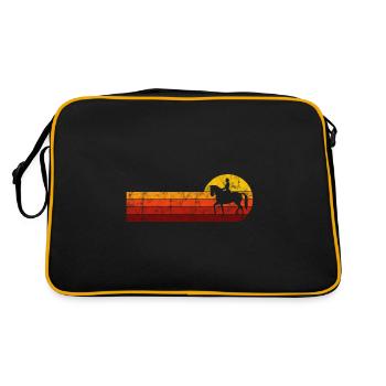 Dressage Équitation Cavaliers de dressage Équitation Équitation - Sac Retro - noir/or - Dos