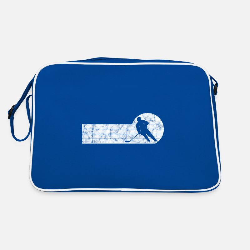 Eishockey im retro oder vintage Style für Kinder Retro Tasche