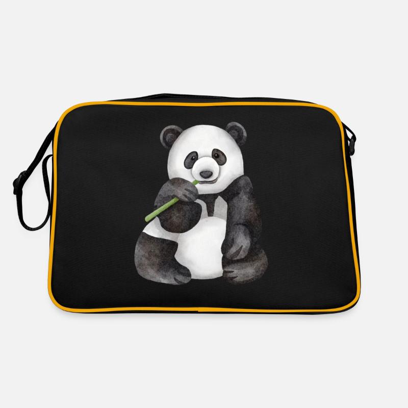 Panda Retro Tasche