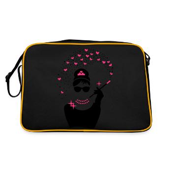 Diamond Girl - Princess Jewels - Jewellery - Retro Bag - black/gold - Back