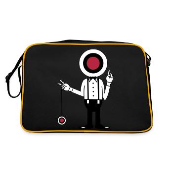 jojo - Retro Bag - black/gold - Back