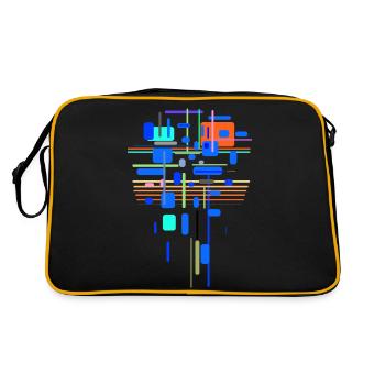 architecture - Retro Bag - black/gold - Back