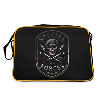 Forces spéciales - Sac Retro - noir/or - Dos