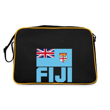 Fiji - Retro Bag - black/gold - Back