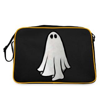 ghost - Retro Bag - black/gold - Back