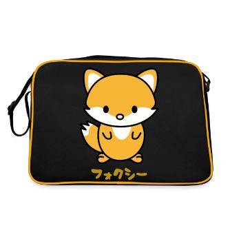 Foxy - Retro Bag - black/gold - Back