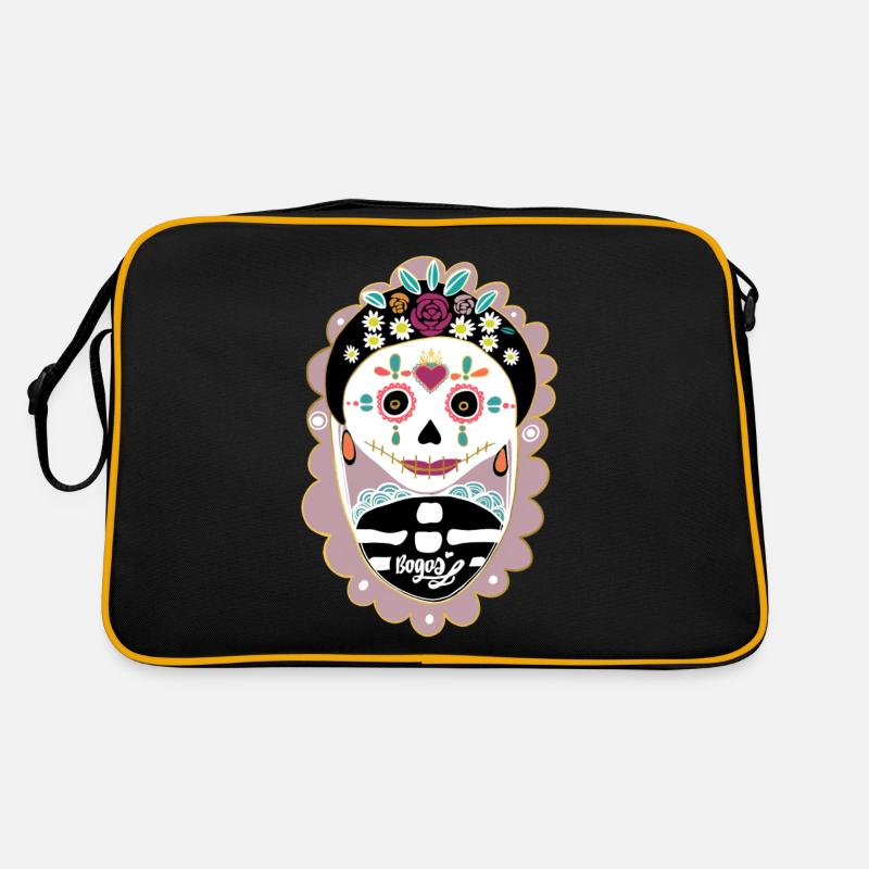 Halloween 🎃 - Retro Tasche - Schwarz/Gold