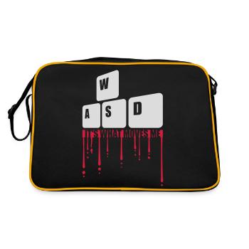 c’est ce qui m’émeut - Sac Retro - noir/or - Dos