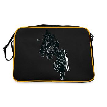Joyeux Noël - Faites un vœu - Sac Retro - noir/or - Dos