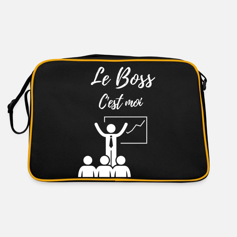 C est moi le Boss Sac Retro