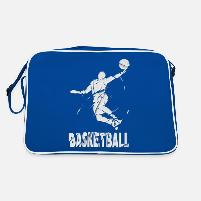 Basketteur Basketteur Dunking Broken Splash Sac Retro