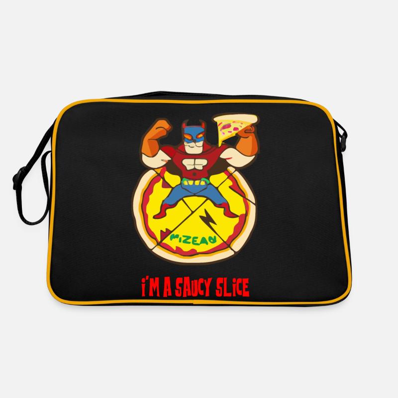 Ich bin eine freche Scheibe Retro Tasche