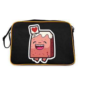 Sweet Corned Beef (manga, anime, cartoon) - Retro Bag - black/gold - Back
