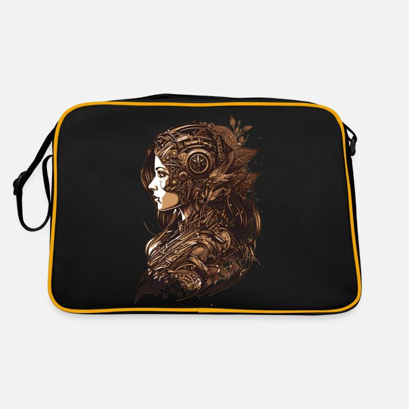 Steampunk meets breathtaking beauty Retro Bag