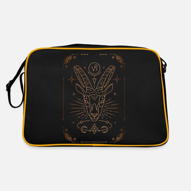 Signe du Capricorne : Constellation du zodiaque Sac Retro