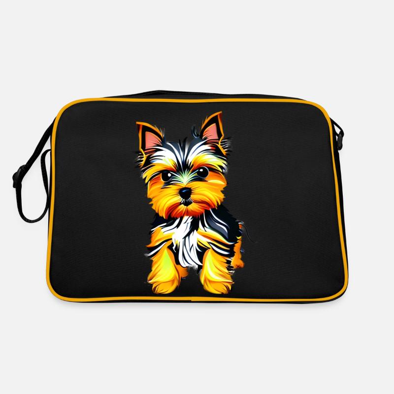 propriétaire de chiot chien Yorkshire Terrier Sac Retro