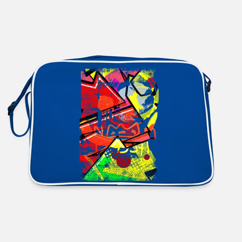 Graffiti style Splash hip hop colors painter color Retro Bag