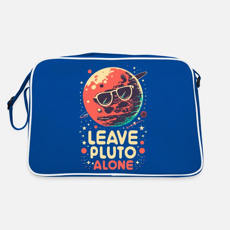 Leave Pluto Alone Retro Bag