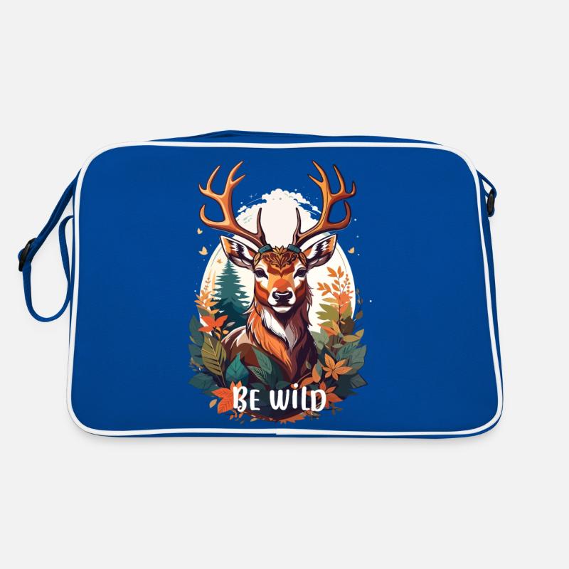 be wild Retro Tasche