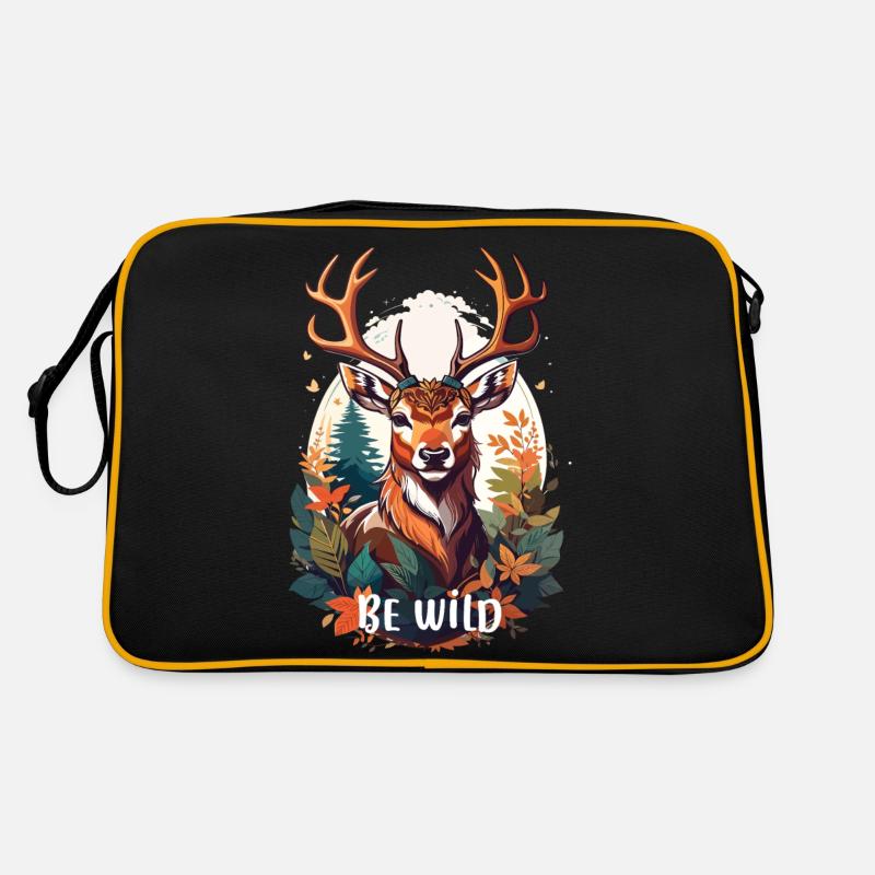 be wild Retro Tasche