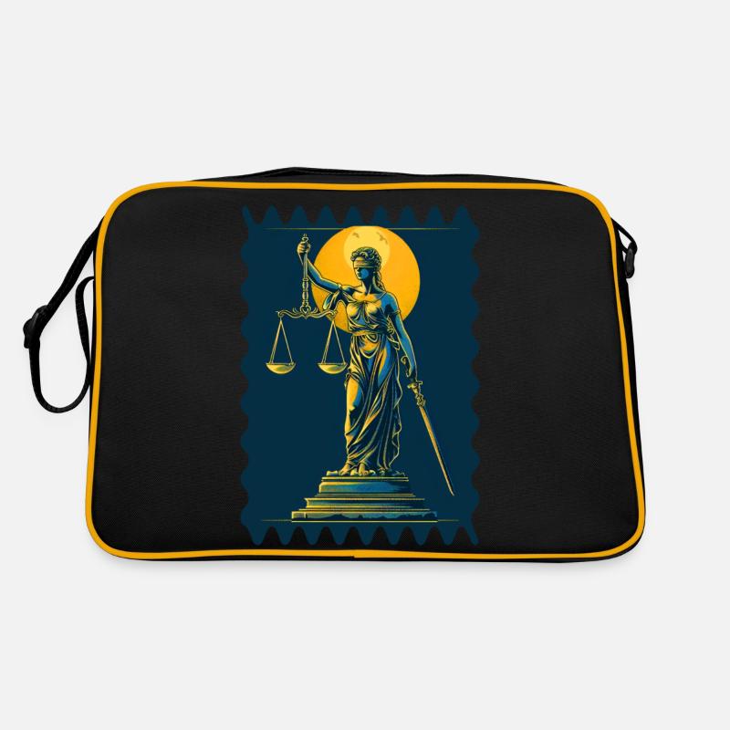 Justice in the name Retro Bag