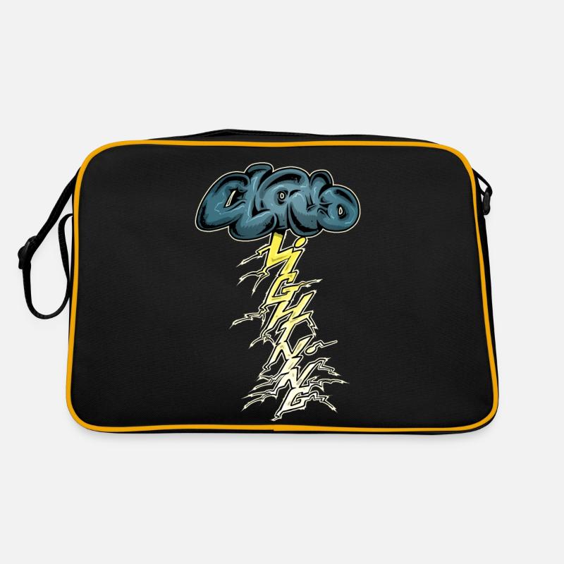 Sturmwetter Retro Tasche