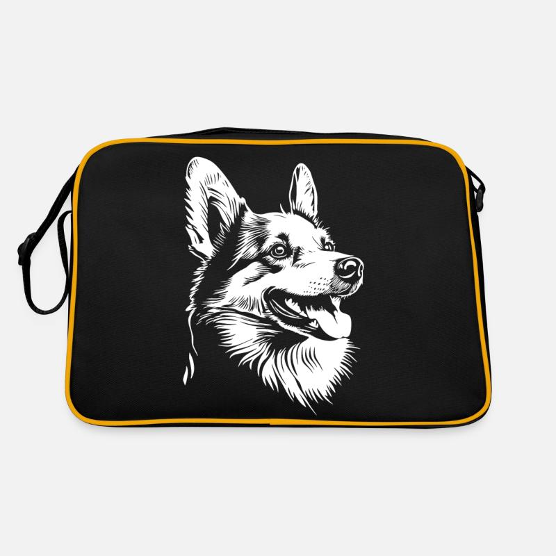 Corgi - Fan de chien Sac Retro