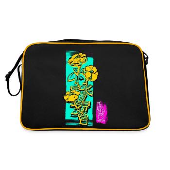 Hanabusa Takoizu - Retro Bag - black/gold - Back