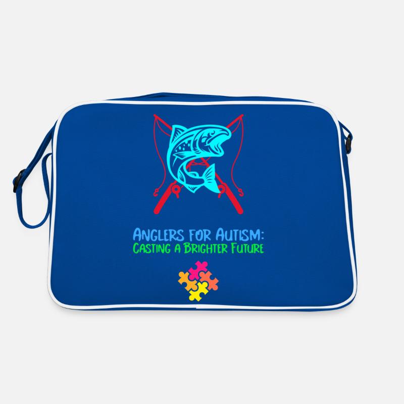 Anglers For Autism Casting a Brighter Future Retro Bag