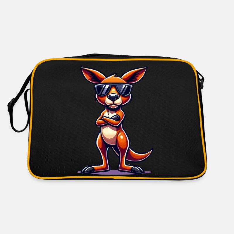 Kangaroo Comic Retro Tasche