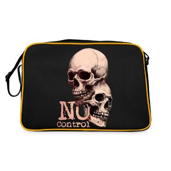No Control - Retro Bag - black/gold - Back