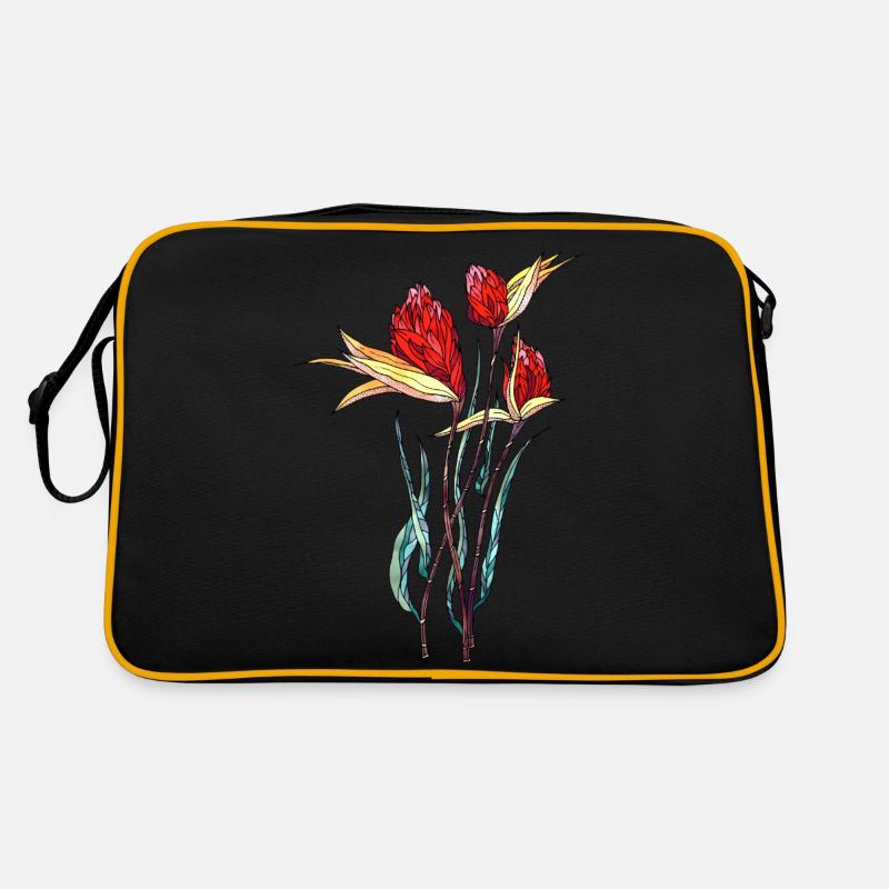 Flowers Retro Bag