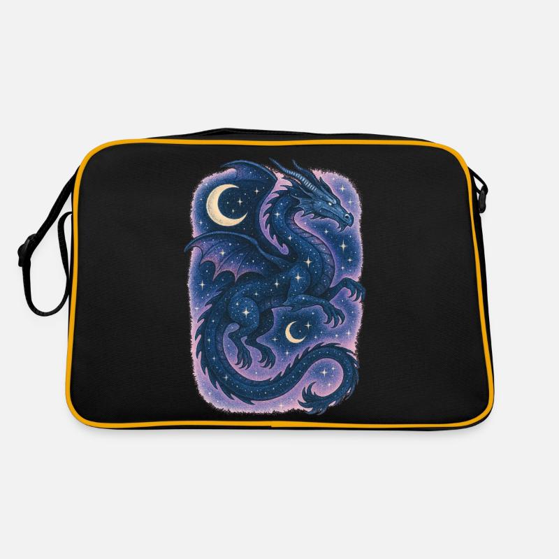 Himmlischer Drache Retro Tasche
