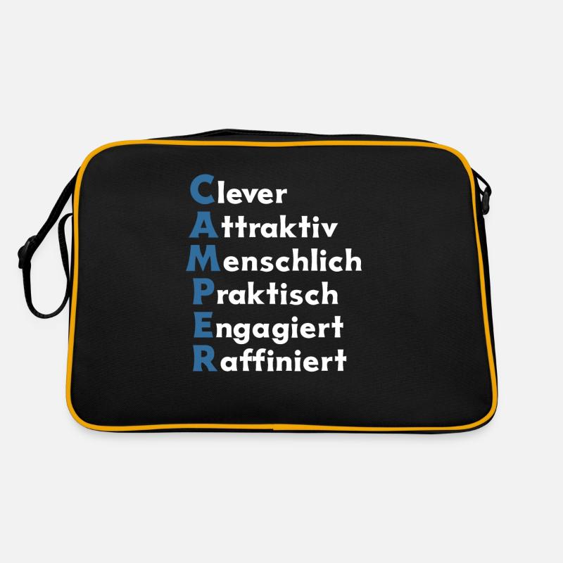 Camper Design – Eigenschaften eines Campers Retro Tasche