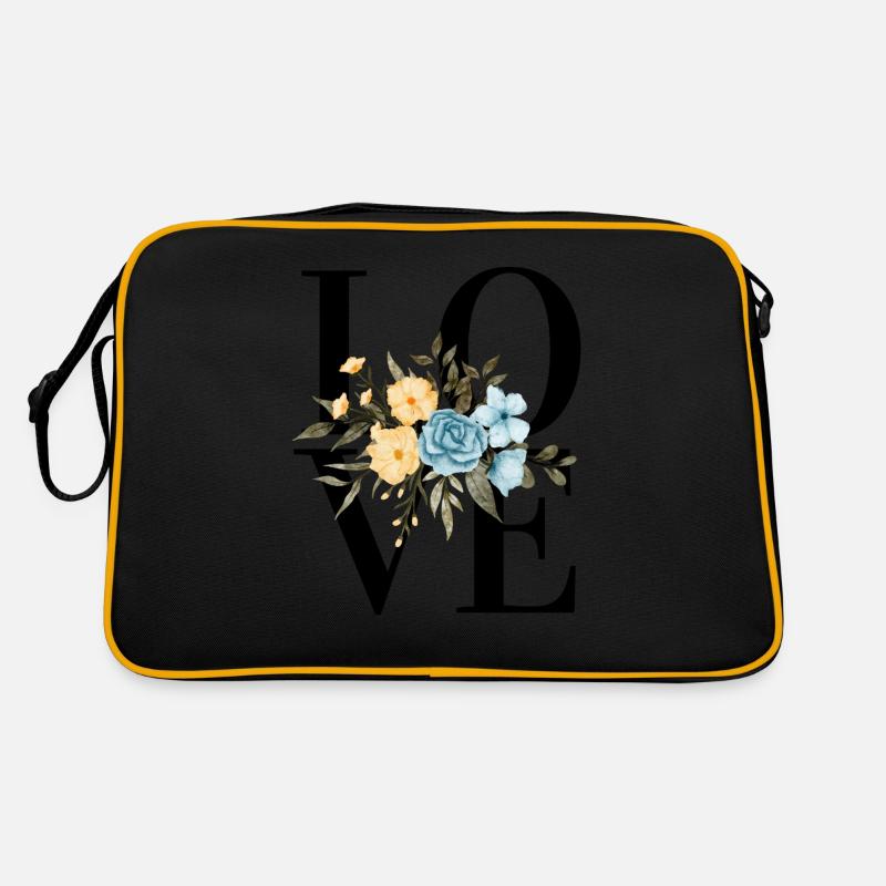 Fleurs d’amour Sac Retro
