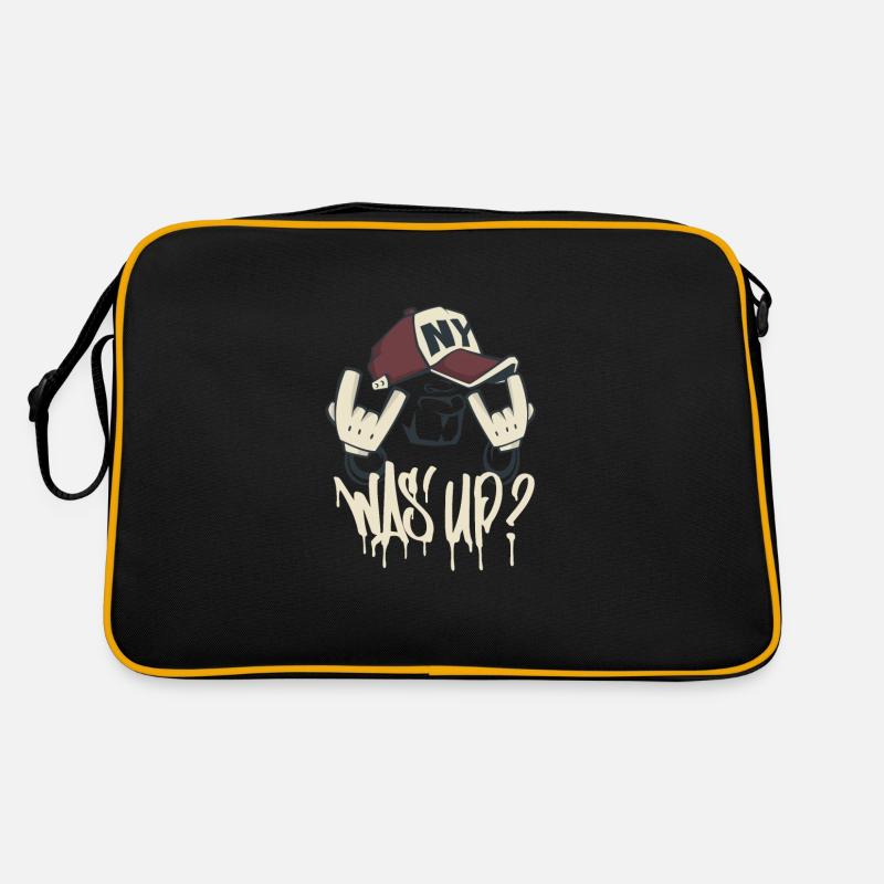 Paroles cool - Sac Retro - noir/or