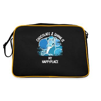 Divers Scuba Diving Scuba Diving Scuba Diving - Retro Bag - black/gold - Back
