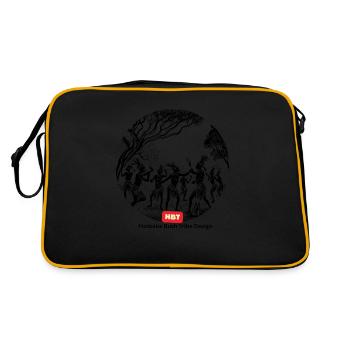 LGBT 56 - Sac Retro - noir/or - Dos